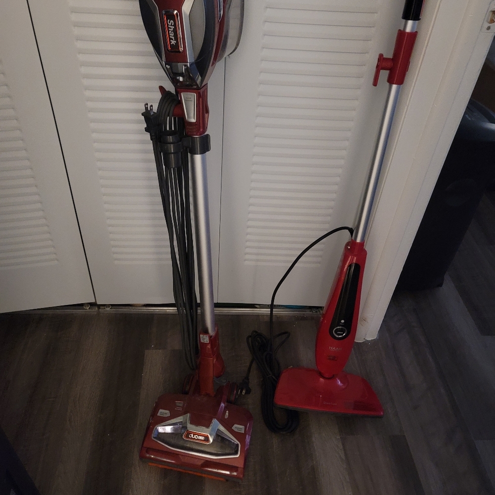 Sharp vacuum and steamer